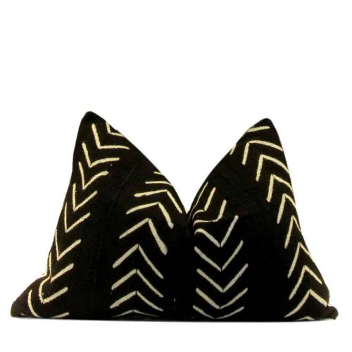 Black & White Arrows Mud Cloth