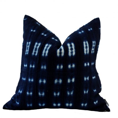 Indigo Mud Cloth Pillow