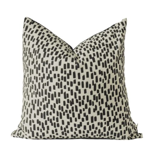 westfall black dots pillow