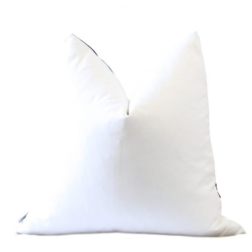 white pillow back