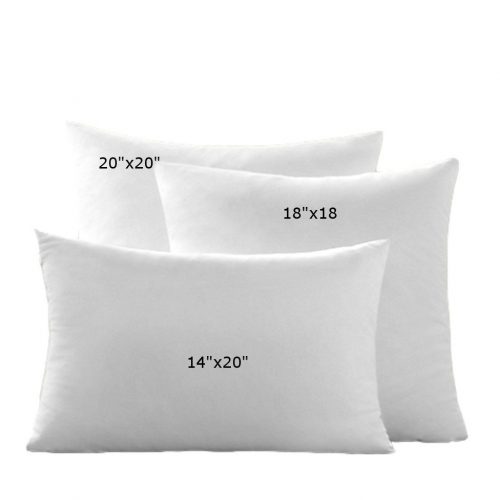 faux down pillow inserts