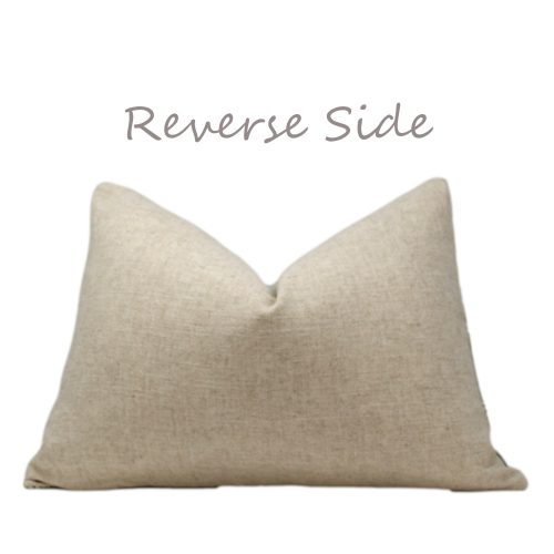 reverse side pillow cover