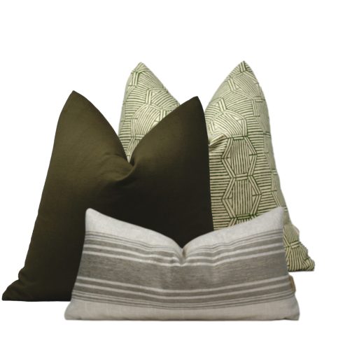 green pillow combo 83