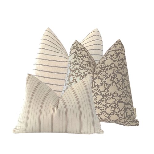 Grey Farmhouse Pillow Combo