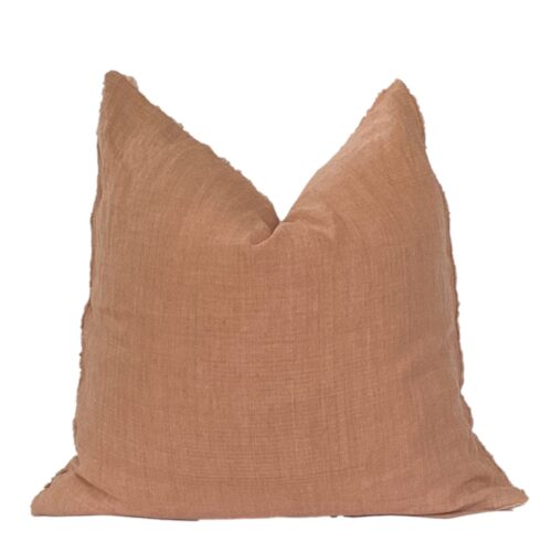 Avila Pumpkin Linen Pillow