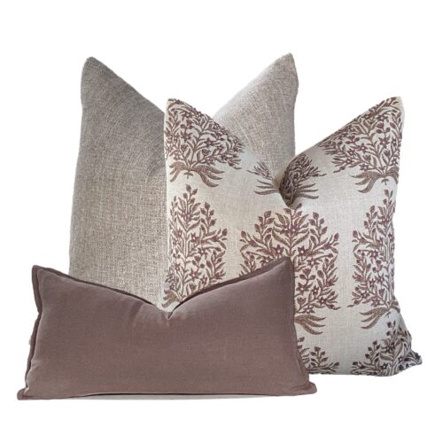 Sara Greige Tweed Throw Pillow Combination