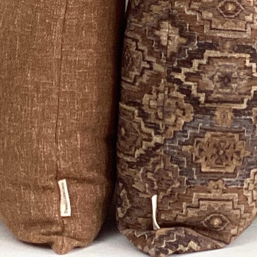 Burnie Spice Nubbly Woven Pillow