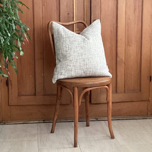 Nubby Woven Neutral Pillow Cover