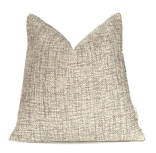 Sydney Nubby Woven Neutral Pillow Cover