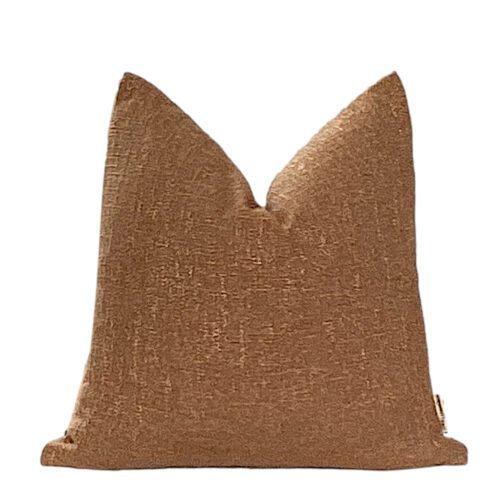 Burnie Spice Nubbly Woven Pillow