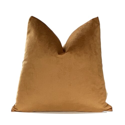 Zen | Caramel Velvet Pillow Cover