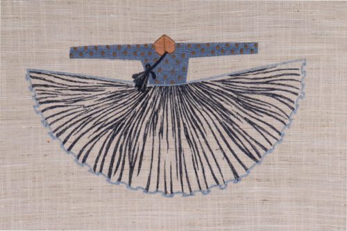 Hakama Style Dress Pillow